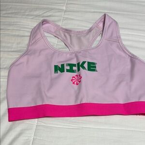 Nike Kids Swim Top - Pink and Green